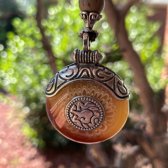 Buddhist Mala Necklace. VGC. Peaceful & Lovely. - Picture 8 of 11